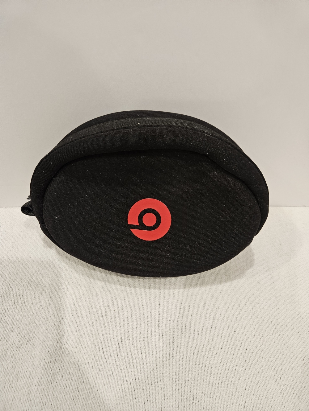 Beats Headphone Carrying Case - Black with Red Logo *Case Only* *No Headphones*